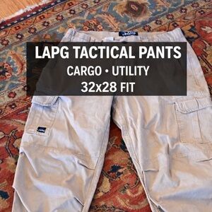 LAPG urban, ops police tactical gear Utility Cargo Pants - beige 32”28”